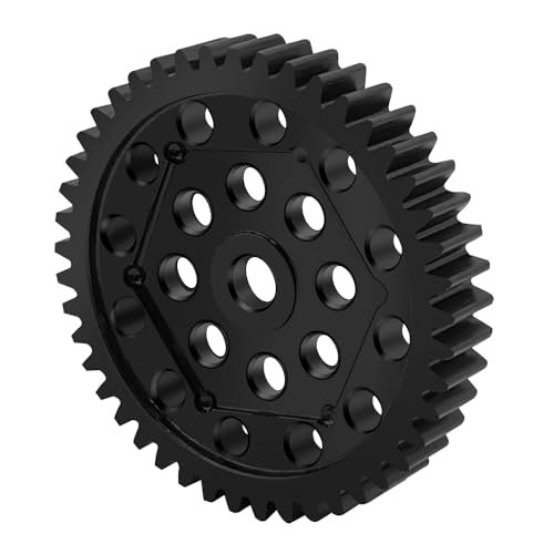 MOHERO RC Metal 0.8M 39T 45T Transmission Spur Gear Upgrade for Gut Wrencher RC Car TRX4 TRX6 Crawler Accessories 45T