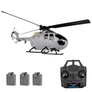 Sunydog RC Airplane Templates Single Propeller Drone with 6 Axis Gyro Stabilization and Altitude Hold 3 Batteries Included