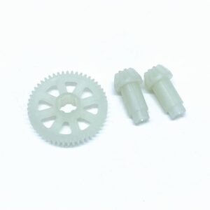 KingVal Replacement Central Driving Gear Set Compatible with JJRC Q117 Series RC Cars