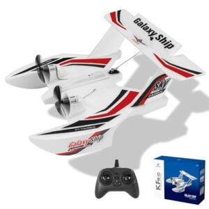 SkyMaster Best RC Bush Plane 3 Channel 2.4GHz Remote Control Amphibious Tri Phibian Aircraft for Beginners and Experts