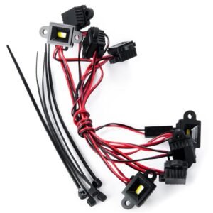 MOHERO 8 LEDs RC Rock Light Kit for Audi RC Body Upgrade on 1 10 TRX4 All Series RC Cars