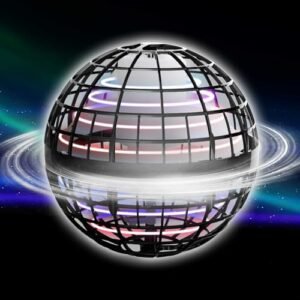 CASEIER RC Flying Truck Galaxy Ball Toy with LED Lights and Remote Control