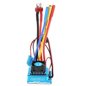 JTLB 120A Brushless ESC Electric Speed Controller Boost Your Harbor Freight RC Boat Top Speed for 1/10 1/12 Scale Models