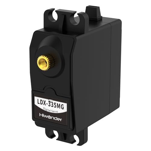 LDX 335MG PWM Servo 20KG High Torque Full Metal Gear Steering Servo for The Claw RC Truck and DIY Models