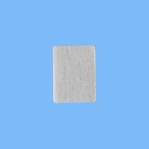 BrewJa 20 Pcs White CA Hinges Aileron Connection for RC Model Aircraft Trainers D20xW15xH0.3