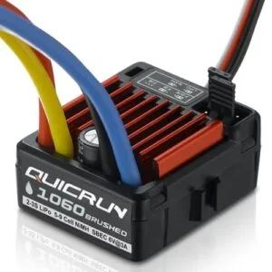 HOBBYWING QUICRUN 1060 WP Brushed ESC T Plug Compatible with RC ESC Arduino