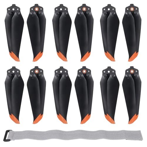 West Wings RC CQT 12Pcs Air 2 S 2s Propellers Blades with Propeller Holder Strap for DJI Air 2s Mavic Air 2 Drone Accessories
