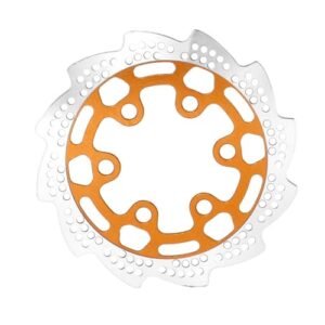 XSYGO Aluminum Rear Brake Rotor for LOSI 1 4 Promoto MX RC Motorcycle RTR Upgrade Parts Replace LOS362010 Orange