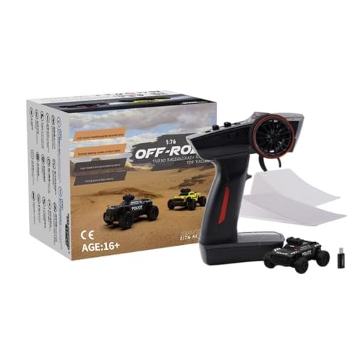 KAROYD Turbo Racing RC Mini Sports Car C82 2.4Ghz 1/76 3CH Mini Electric RWD Desktop Monster Truck RTR Version