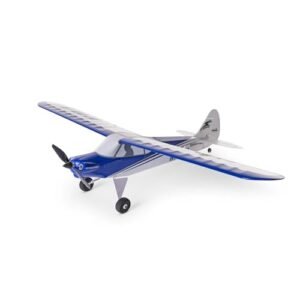 HobbyZone Sport Cub S RC Airplane RTF Ready to Fly with SAFE Technology White Blue HBZ444000