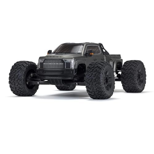 ARRMA Big America RC Monster Truck Big Rock 6S 4WD BLX 1/7 Scale RTR Gunmetal ARA7612T1
