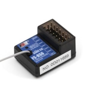 Flysky FS BS6 6 Channel Receiver with Gyro Stabilization for JR RC Car Radio FS GT5 Transmitter