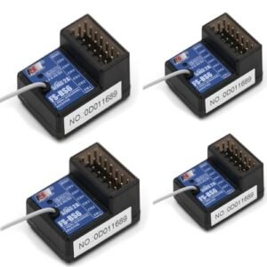 Flysky FS BS6 6 Channels Receiver with Gyro Stabilization System for RC Car Radio Frequencies