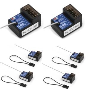 Flysky FS BS6 6 Channels Receiver with Gyro Stabilization System Best RC Car Radio for FS GT5 Remote Controller