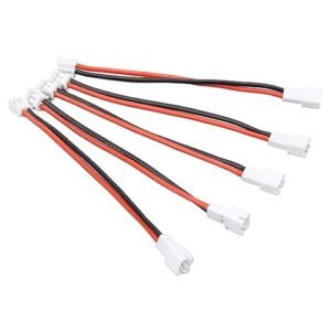 20pcs Molex to PH2.0 2P Female Extension Adapter 20awg Battery Cord for HET RC Jets and RC Charger Axial SCX24 1 24 RC Crawler