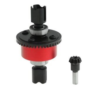 ARRMA Kraton 6S Outcast Notorious Mojave Upgrade 43T Differential Gear Set with 10T Input Gear Red