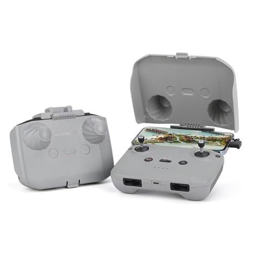 FSIDIWT 2 in 1 Sun Hood and Joysticks Protector for DJI RC N2 RC N1 Controller Compatible with DJI Mini 4 Pro Air 3 Mini 3 Pro Mavic 3