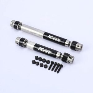 RCAWD TRX4M Driveshafts Upgrades for TRAXXAS 1/18 Defender RC Helicopter YD 911 Front and Rear Center Axleshafts