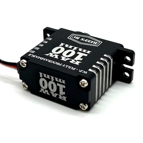 REEFS RC RAW 100 Mini Black Servo Programmable SEHREEFS135 for RC Boats Under 100 Dollars