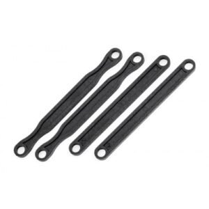 Traxxas 6748 BLK F R Plastic Camber Link Set for Corrugated Plastic RC Airplane Black
