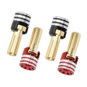 Aluminum Alloy Banana Plug Heat Sink for RC Planes 4mm Connector Spare Parts