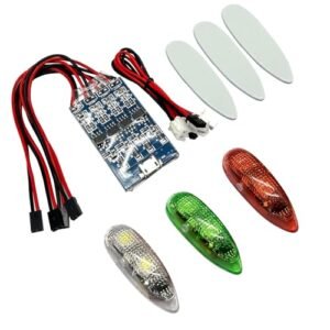 SkyGuard V3 Wireless Navigation Light Waterproof LED for RC Helicopter Explosion Proof FPV Drones and Aircraft