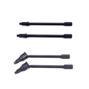 RCAWD Front Rear Differential Outdrive Set Dogbones Drive Shaft for 1/18 Axial Utb18 Capra Trail Buggy Crawlers Upgrade Parts