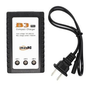 ApisQueen B3 10W 2-3S Li-ion Battery Balancer Charger 7.4V-11.1V RC Pro Compact Charger for RC Helicopter