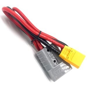 JIECHUN Amass XT90S to 50A Anderson Plug Wire 50cm for RC Motorcycle