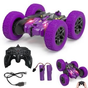 HAOYEXIN RC Stunt Cars Remote Control Car with 360 Degree Flips Perfect for RC Helicopter Stunts Tutorial Enthusiasts