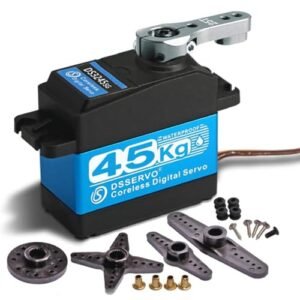 ZOSKAY 45kg High Torque Coreless Motor Servo for Construction RC Cars 1/8 1/10 1/12 Scale Models 270 Degree