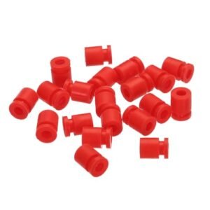 MECCANIXITY RC Shock Protectors Anti Vibration Rubber Balls for F4 F7 Flight Controller Gimbal M3x8mm Pack of 20