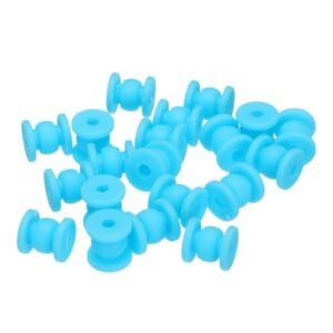 MECCANIXITY RC Anti Vibration Rubber Balls Pack of 36 for Arizona Models RC Planes F4 F7 Flight Controller Gimbal M4x12mm Shock Absorption Balls Blue