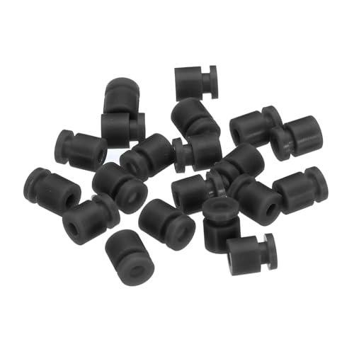 MECCANIXITY RC Shock Keys Anti Vibration Rubber Balls 20 Pack M2x6mm for F4 F7 Flight Controller Gimbal Drone Accessories