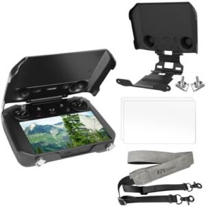 FPVtosky Battleship RC Kit Pro Controller Accessories for DJI Mavic 3 Including Sun Hood Cover Lanyard and Screen Protector