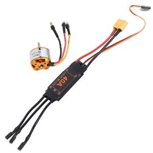 Odorkle RC Brushless Motor ESC Set 2212 KV2200 Motor 40A for Drone Helicopter