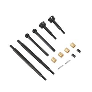 TRX4M Extended Thread Dogbone Axle CVD Shafts for 1/18 RC Crawler Compatible with RC Beadlock Tires