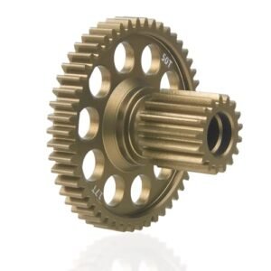 TOOMOD 17T 50T Aluminum Counter Gear Grasshopper RC Parts for Tamiya CW 01 Lunch Box Hornet Upgrades