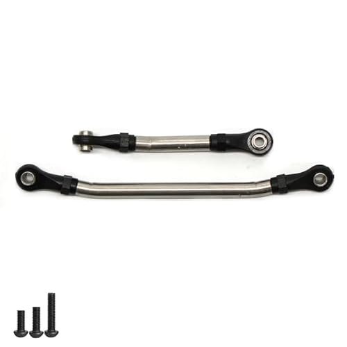 FURITEK Steel with Plastic Rod Ends Steering Link Set Compatible with Smartech RC Car Parts for FURITEK FX118