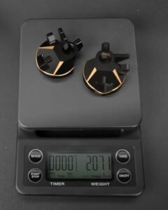 Axial Capra UTB SCX10 III ARRCat 2PCS Brass Inner Portal Covers Front Steering Knuckles Upgrade Part Best RC Tires for Pavement