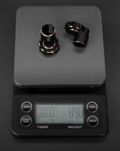 Primal RC Challenger Brass Rear Inner Portal Cover Housing and Portal Drive Axle Mounts for TRX4 TRX6 Crawler RC Car Upgrades