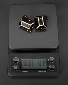 TRX4 ARRCat Brass Axle Diff Cover Heavy Duty Upgrade Parts 2PCS Black
