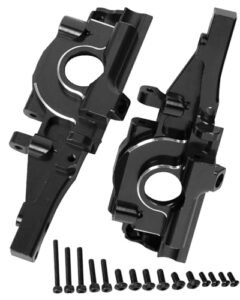Rcarmumb RC Aluminum Bulkhead Gearbox Upgrade for 1/16 E Revo Slash 4WD Summit Perfect for RC Gamers