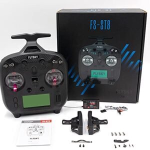 Flysky FS ST8 2.4GHz 10 Channel Radio Transmitter with SR8 Receiver Best RC Airplane Radio