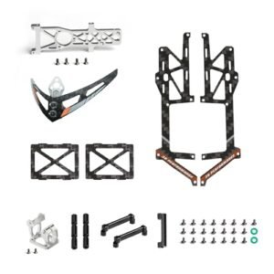 Lexus RC 350 Carbon Fiber Parts OMPHBBY M1 EVO Accessory Pack Main Motor Mount Tail Boom Mount Tail Motor Mount Vertical Stabilizer Set Fuselage Carbon Fiber Board