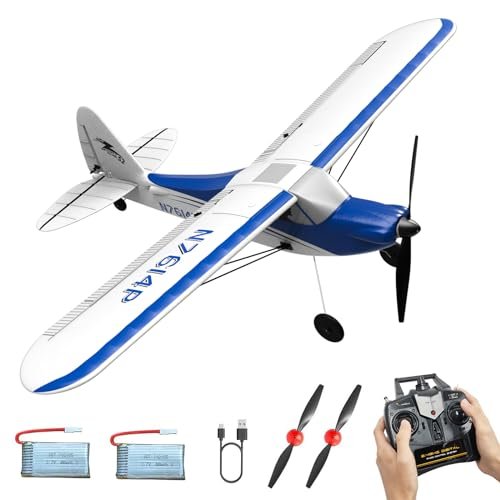 RCSHOBBY RC Plane Sport Cub 500 S2 with Gyro Stabilization System Ready to Fly Remote Control Airplane for Beginners Kids Adults