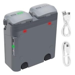 Hanatora Two Way Charger Hub for DJI Air 3S Air 3 Battery Compatible with Duratrax RC Batteries Multi Function Charge Drone Accessories