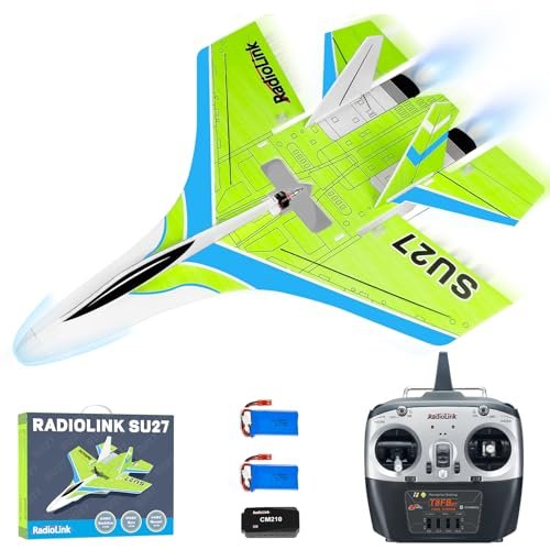 Radiolink F949 2.4G 3CH RC Airplane Ready to Fly with 2.4GHz Remote Control 3 Flight Modes for Beginners and Experts Under 250g