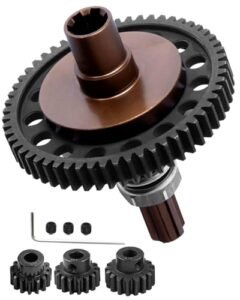 HopsupRC 7075 Metal Spur Gear Slipper Clutch 57T 32dp with 3.175mm Pinion Gear Sets 15T 16T 17T Upgrades for 1 10 4x4 Granite Senton Big rock Vorteks 3s 550 Kraton Outcast 4S 1 8 typhon 3s Bronze Perfect for Bedroom Sets RC Willey