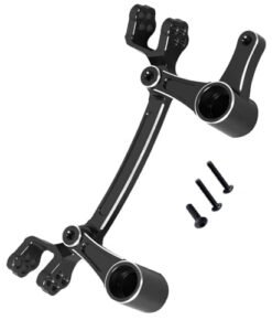 HopsupRC Aluminum Steering Bellcranks Servo Saver for 1/8 Mojave 4X4 4S BLX RC Car Upgrade with RC Drilling Precision